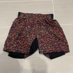 lululemon athletica Multicolor Camo Men's Shorts